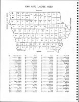 Iowa Auto License Index, Franklin County 1965